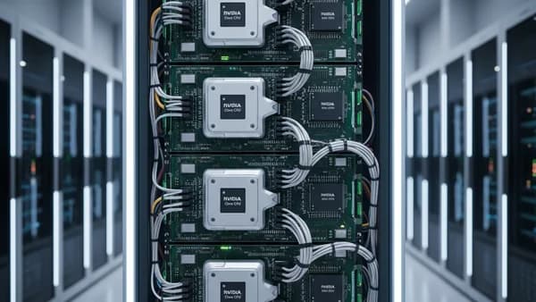 Meta data center racks powered by Nvidia GPUs and Grace CPUs for AI training
