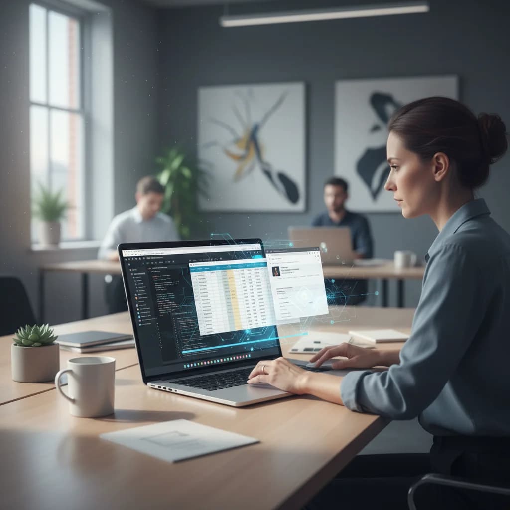 Illustration of an AI model powering ChatGPT, API tools, and Codex workflows