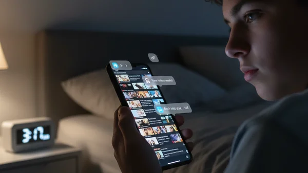 TikTok app icon on a smartphone screen with EU flag in the background