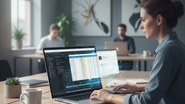 Illustration of an AI model powering ChatGPT, API tools, and Codex workflows